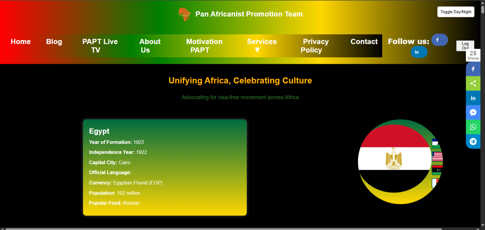 Pan Africanist Identity Platform